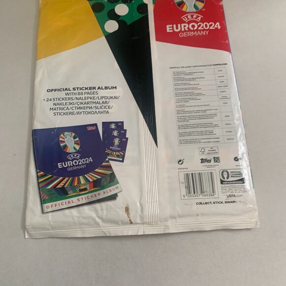 Starter Pack Album 24 Stickers Topps UEFA EURO 2024 Germany Official Stickers - Picture 7 of 7